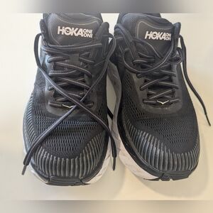 Hoka One One Men's Bondi 7 WIDE Black Sz US 7 2E UK 6.5 Running Shoes